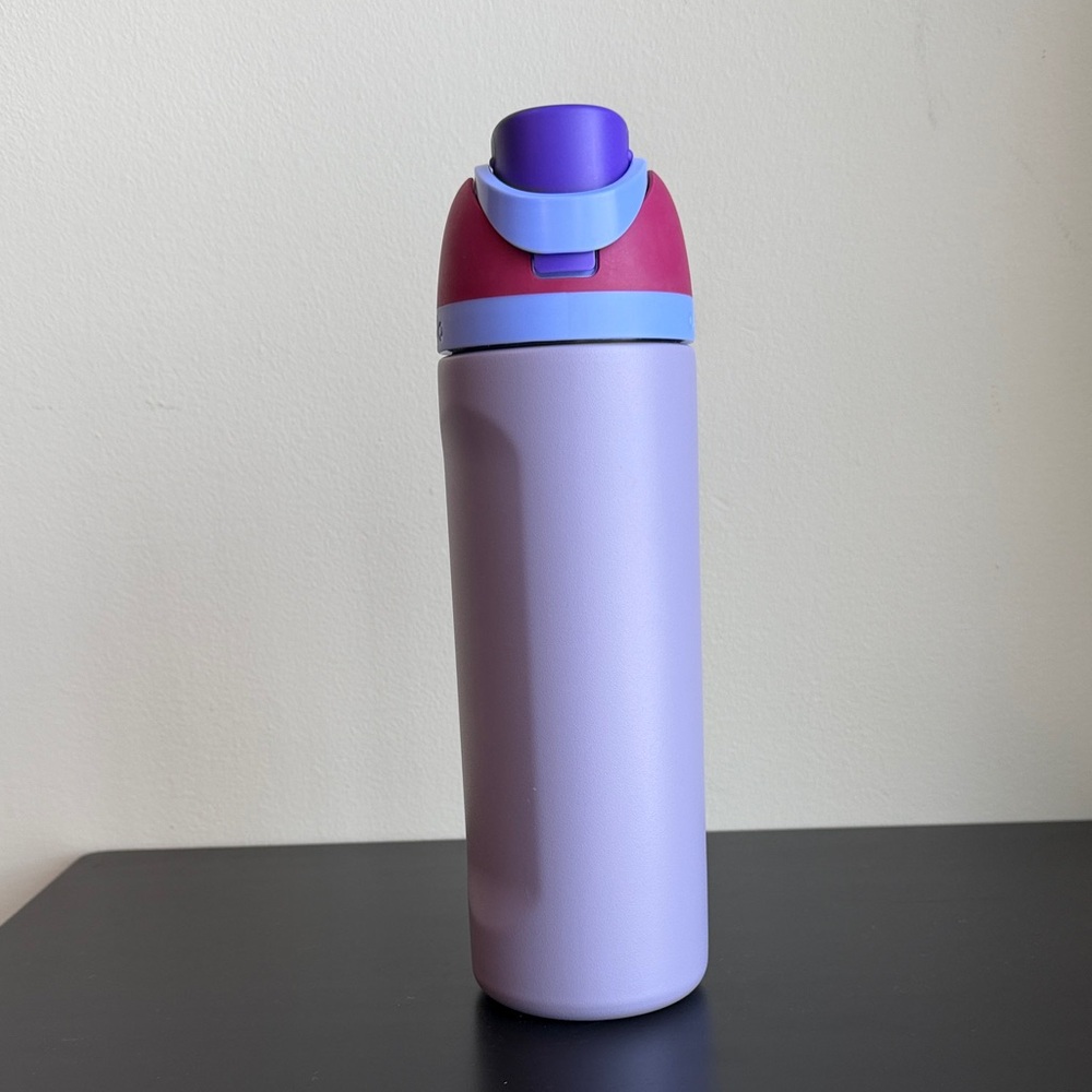 Owala Purple and Pink Water Bottle 24oz - Picture 7 of 9